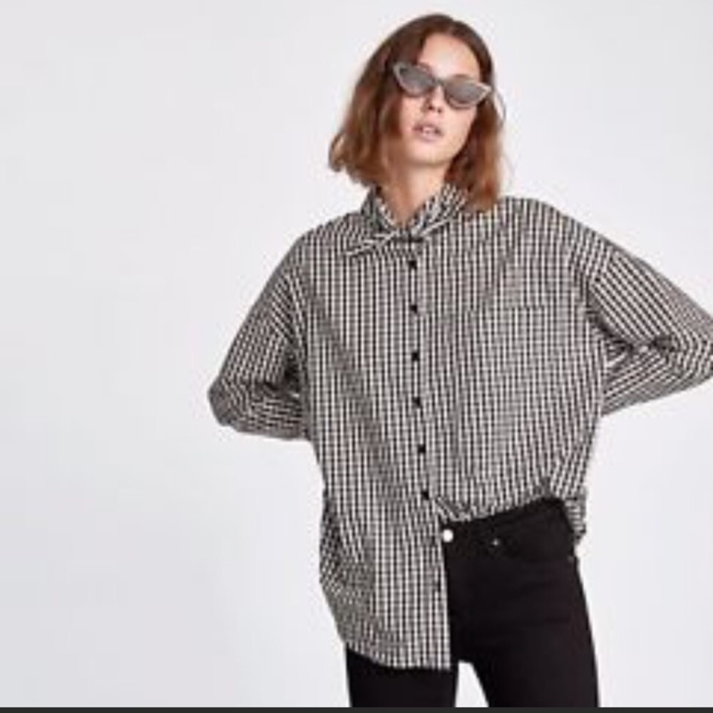 Zara oversized shirt size S